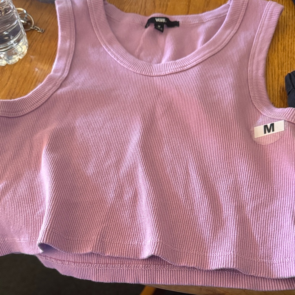 Vans Purple Crop Top
